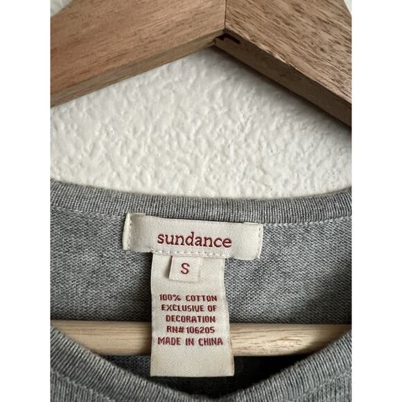 Sundance Women’s Cotton Button Up Cardigan Sweater Size Small Embroidered - Picture 3 of 3